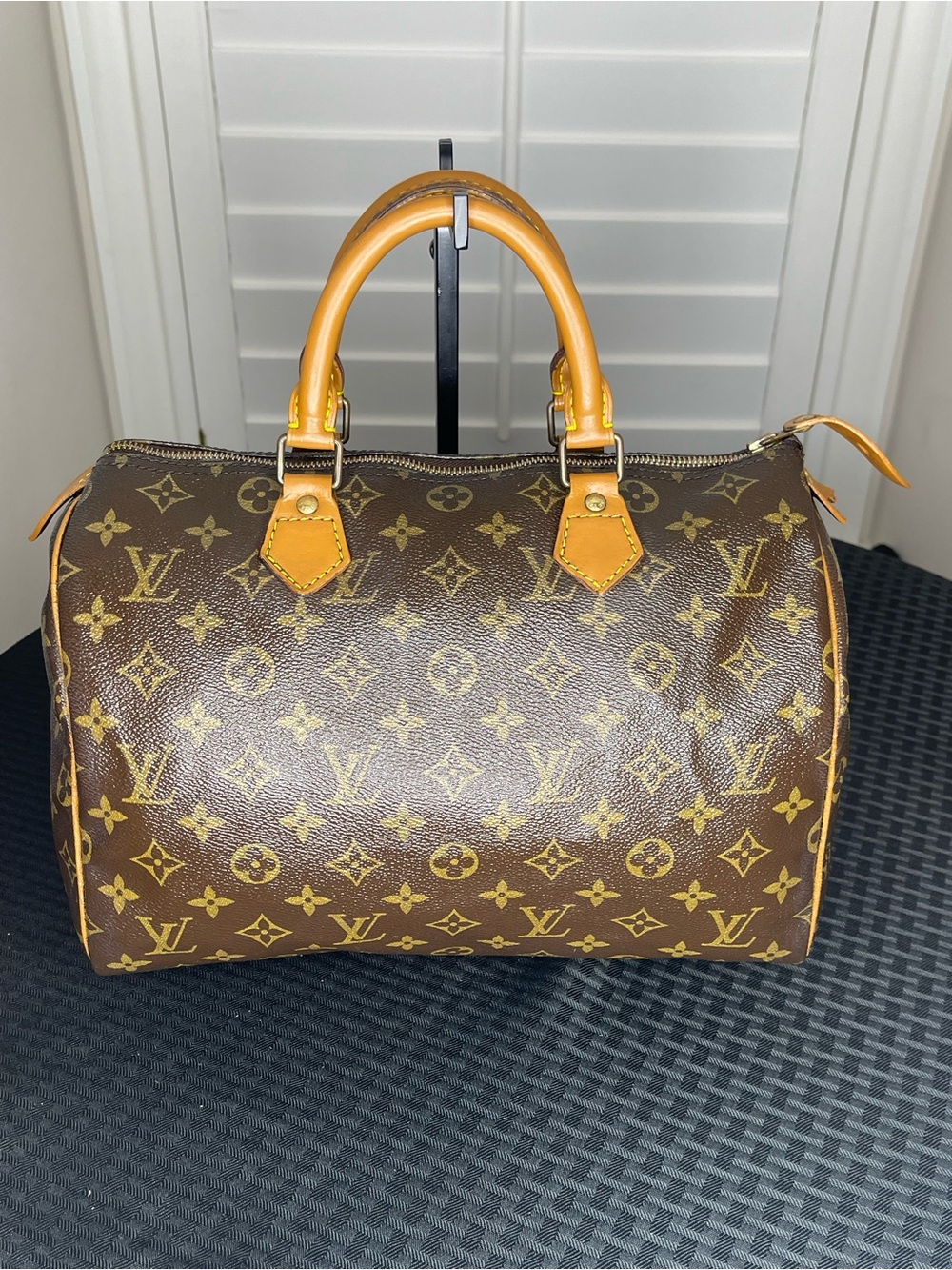 Louis Vuitton Monogram Speedy Bag with COA